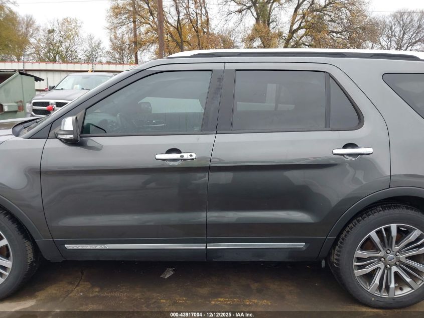 2018 Ford Explorer Platinum VIN: 1FM5K8HT2JGA79768 Lot: 43917004