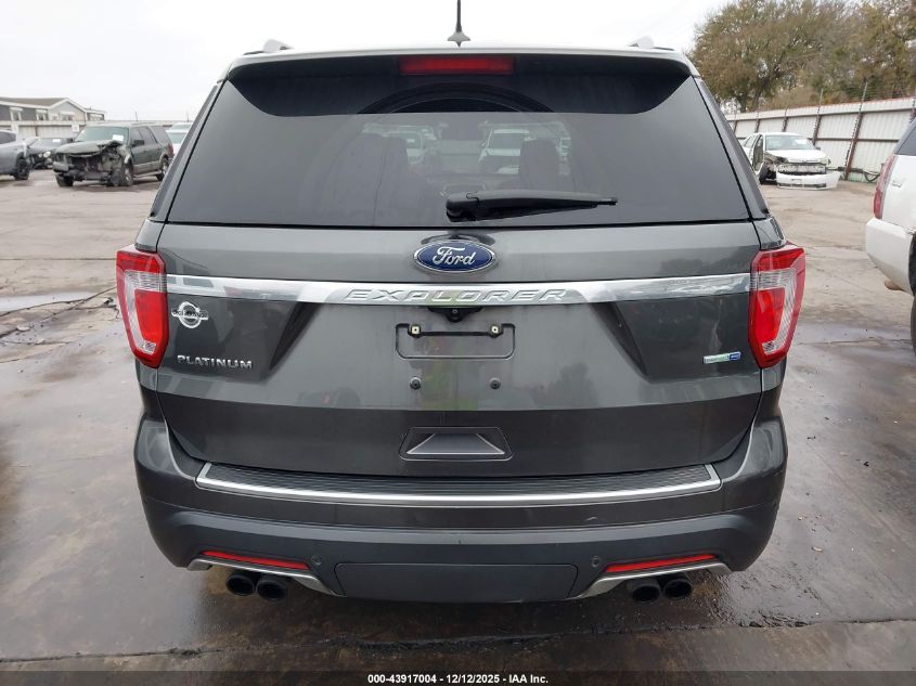 2018 Ford Explorer Platinum VIN: 1FM5K8HT2JGA79768 Lot: 43917004