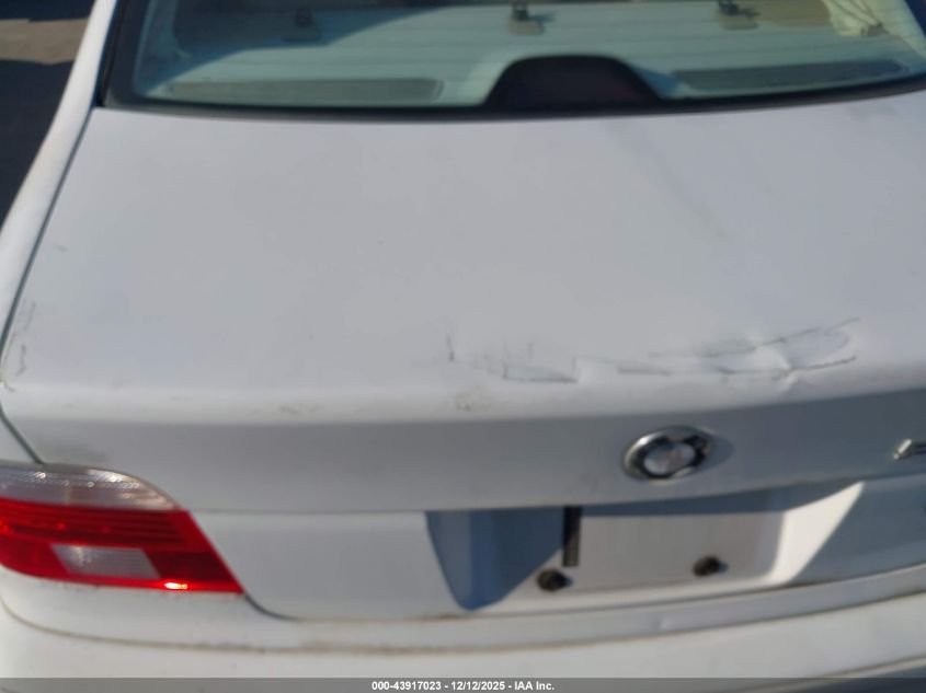 2002 BMW 525Ia VIN: WBADT43442GY43690 Lot: 43917023