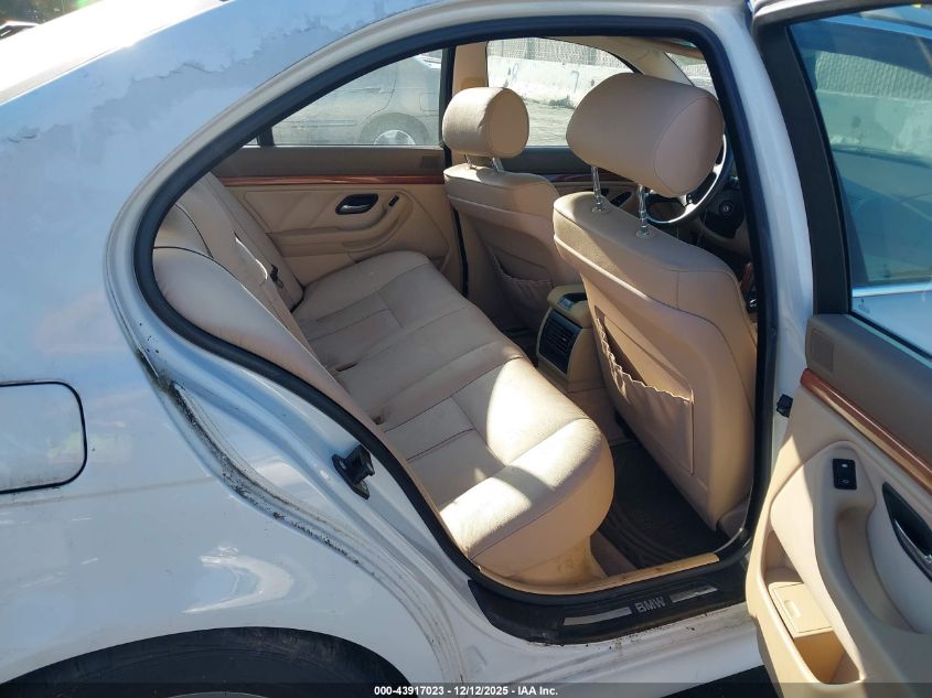 2002 BMW 525Ia VIN: WBADT43442GY43690 Lot: 43917023