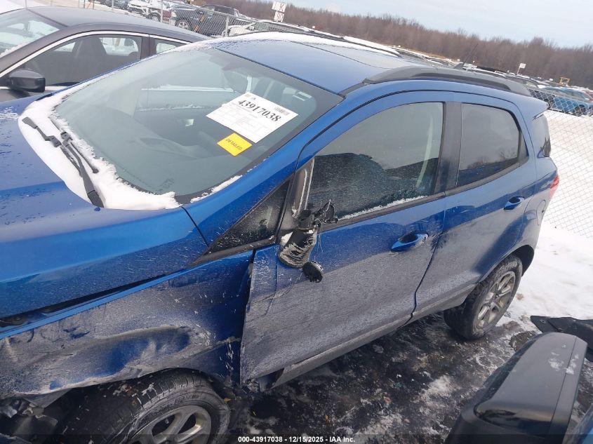 2018 Ford Ecosport Se VIN: MAJ6P1UL2JC229365 Lot: 43917038