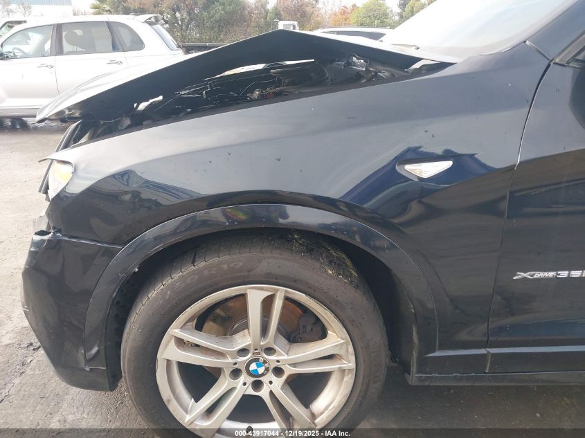 2011 BMW X3 xDrive35I VIN: 5UXWX7C51BL734152 Lot: 43917044
