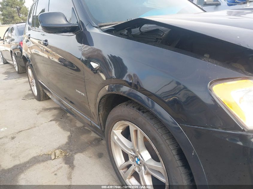 2011 BMW X3 xDrive35I VIN: 5UXWX7C51BL734152 Lot: 43917044