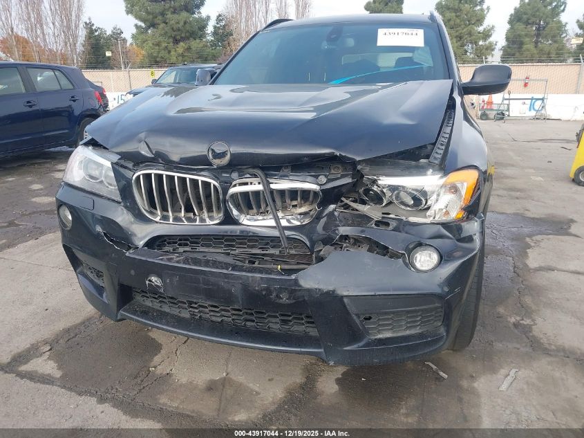 2011 BMW X3 xDrive35I VIN: 5UXWX7C51BL734152 Lot: 43917044