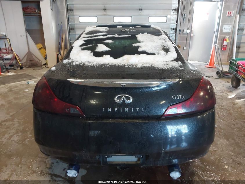 2010 Infiniti G37X VIN: JN1CV6EL7AM152083 Lot: 43917049