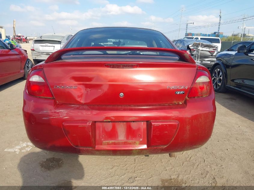 2005 Dodge Neon Sxt VIN: 1B3ES56C45D145056 Lot: 43917053