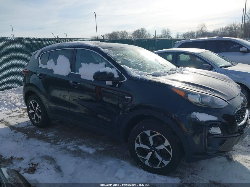 2022 Kia Sportage Lx Awd Lx VIN: KNDPMCAC3N7991903 Lot: 43917059
