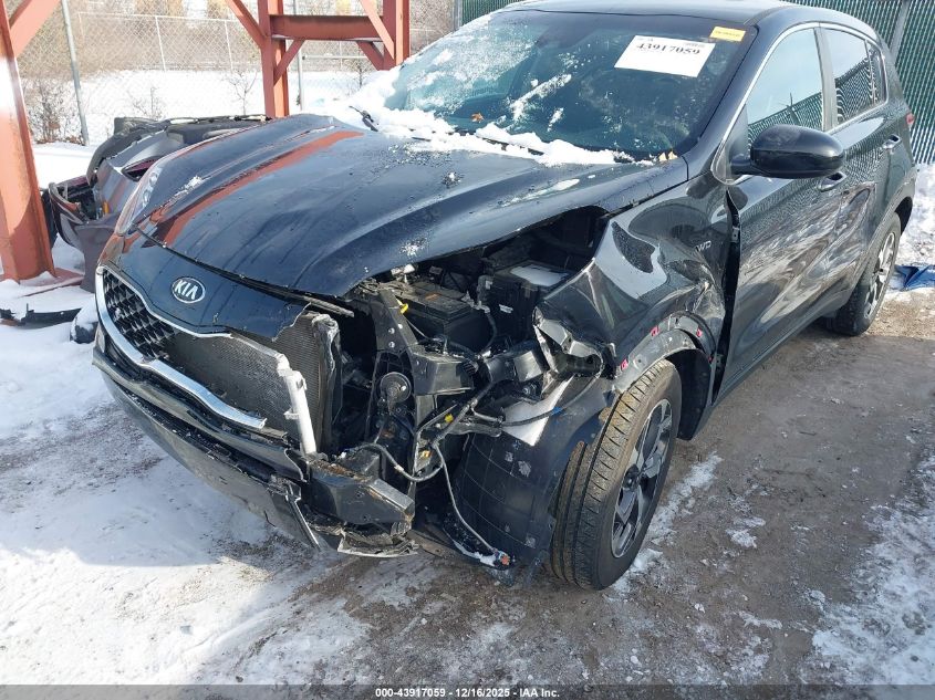 2022 Kia Sportage Lx Awd Lx VIN: KNDPMCAC3N7991903 Lot: 43917059