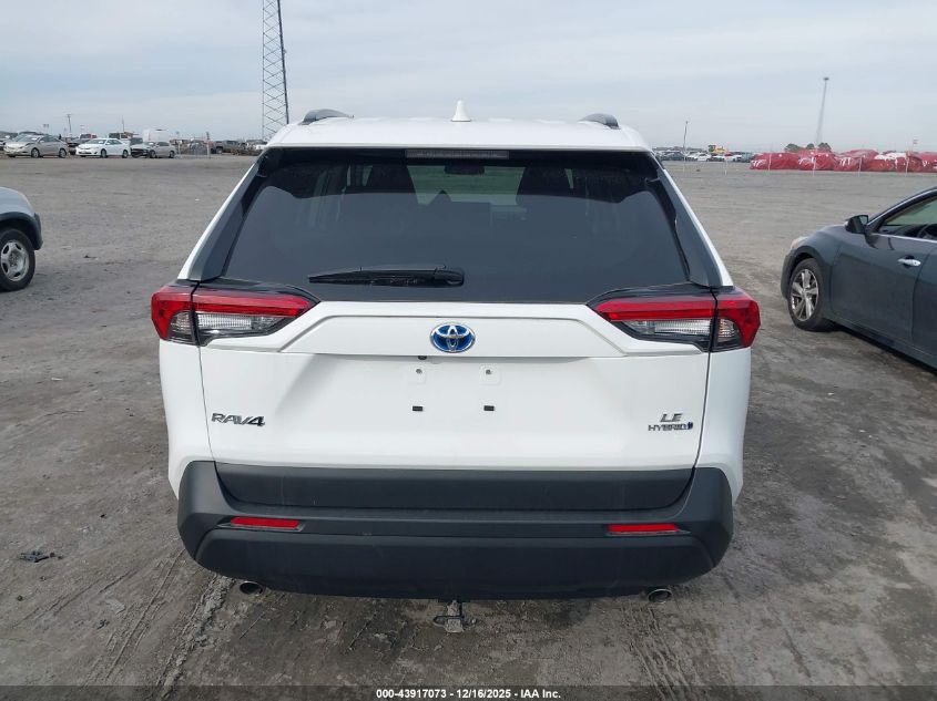 2024 Toyota Rav4 Hybrid Le VIN: 2T3MWRFV9RW232242 Lot: 43917073