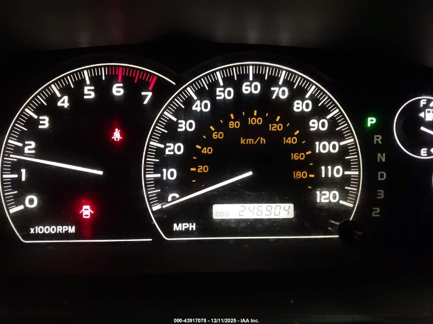 2005 Toyota Sequoia Limited V8 VIN: 5TDZT38A05S262344 Lot: 43917078