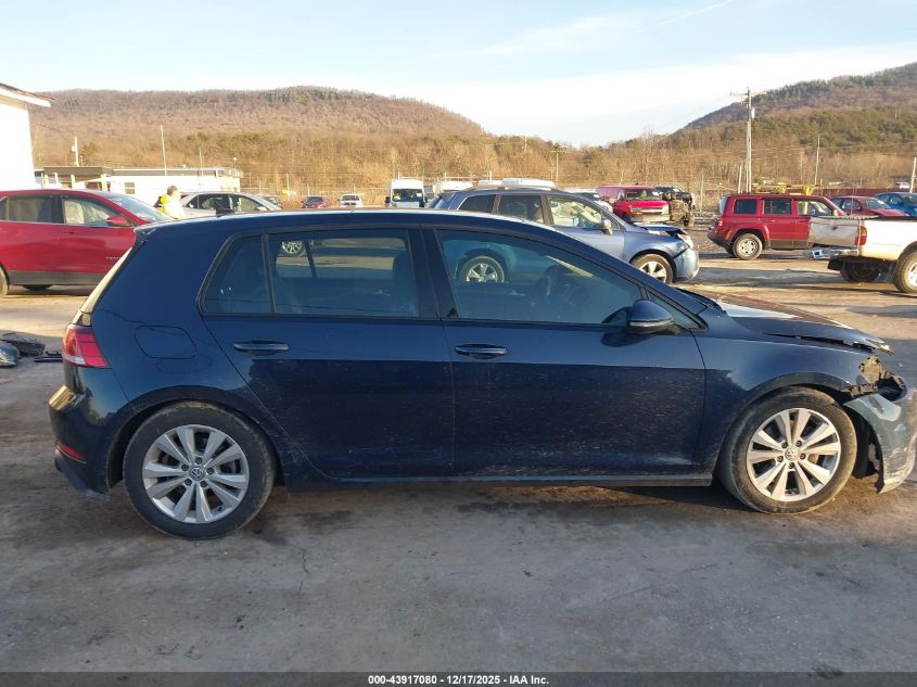 2018 Volkswagen Golf Tsi S/Tsi Se VIN: 3VWG17AU7JM264317 Lot: 43917080