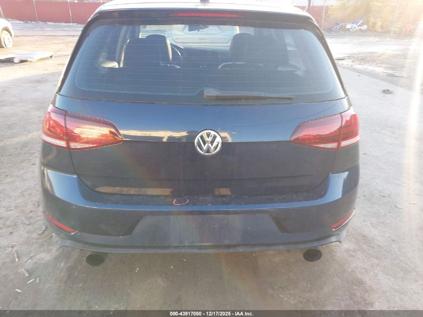 2018 Volkswagen Golf Tsi S/Tsi Se VIN: 3VWG17AU7JM264317 Lot: 43917080