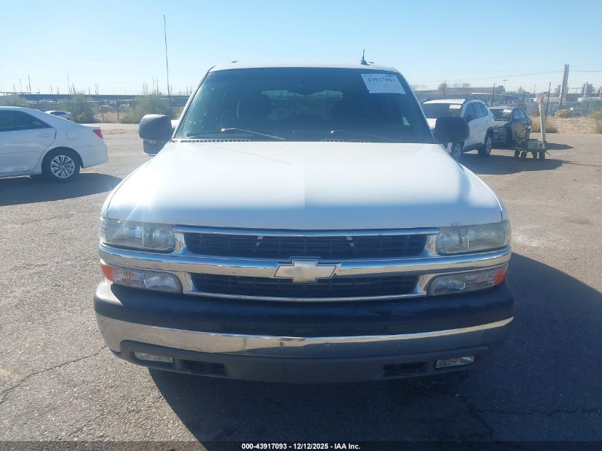 2005 Chevrolet Tahoe Ls VIN: 1GNEK13V55R144361 Lot: 43917093
