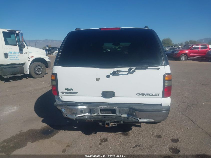 2005 Chevrolet Tahoe Ls VIN: 1GNEK13V55R144361 Lot: 43917093