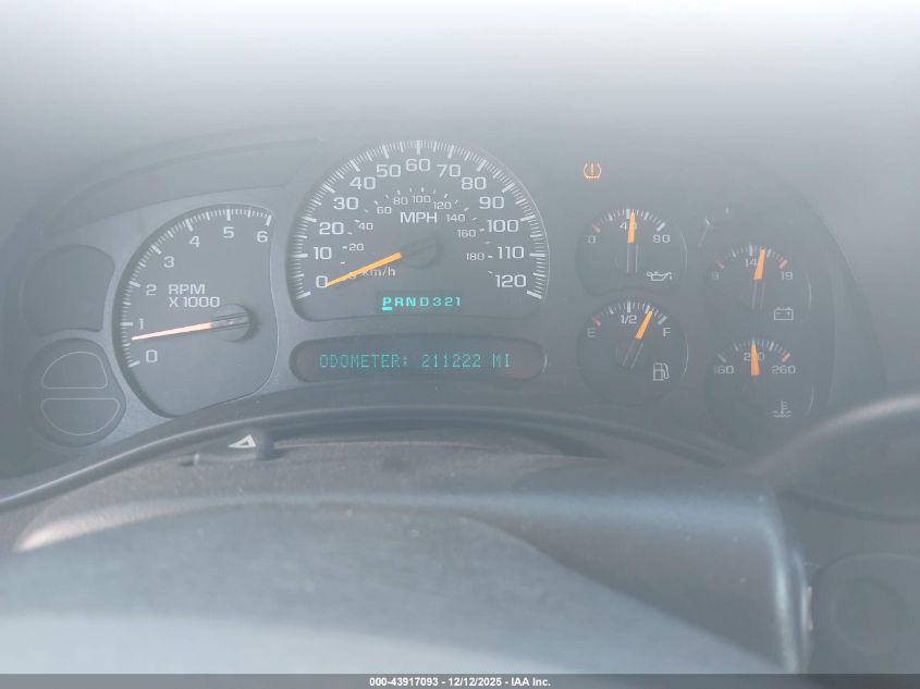 2005 Chevrolet Tahoe Ls VIN: 1GNEK13V55R144361 Lot: 43917093