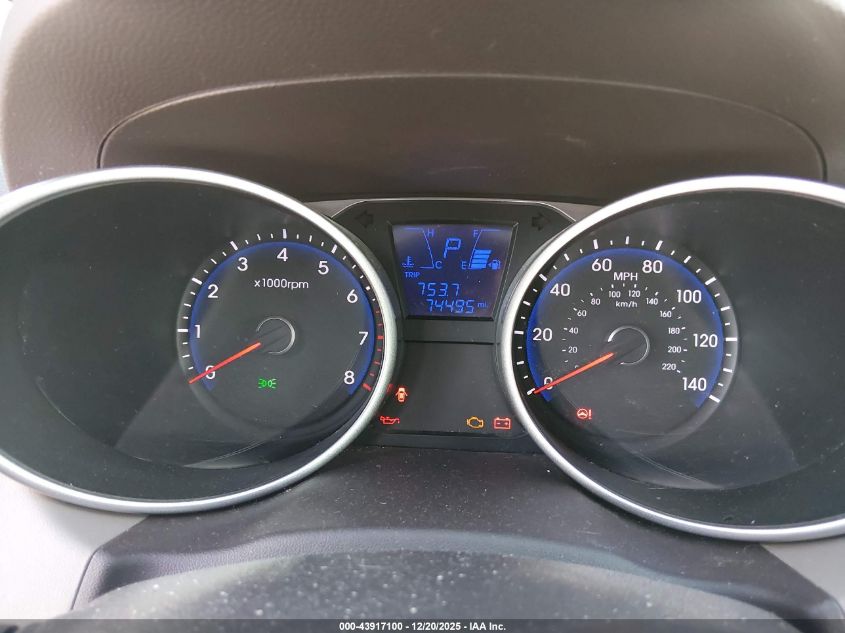 2014 Hyundai Tucson Gls VIN: KM8JT3AF2EU817711 Lot: 43917100