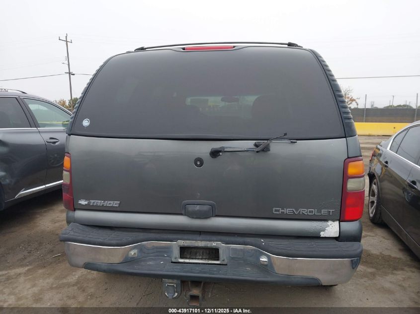 2000 Chevrolet Tahoe All New Ls VIN: 1GNEC13T3YJ157317 Lot: 43917101