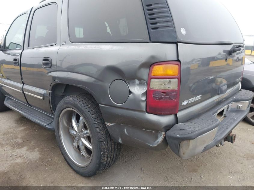 2000 Chevrolet Tahoe All New Ls VIN: 1GNEC13T3YJ157317 Lot: 43917101
