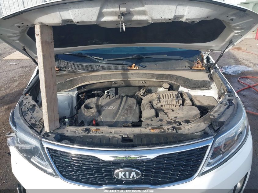 2015 Kia Sorento Lx VIN: 5XYKT3A68FG563157 Lot: 43917108