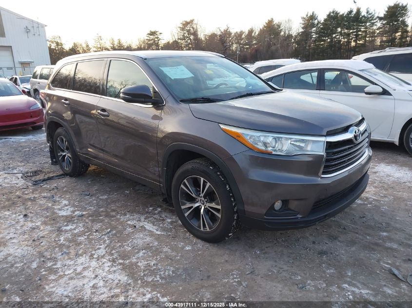 TOYOTA HIGHLANDER XLE V6