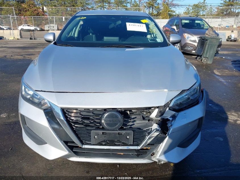 2020 Nissan Sentra Sv Xtronic Cvt VIN: 3N1AB8CV8LY285581 Lot: 43917117