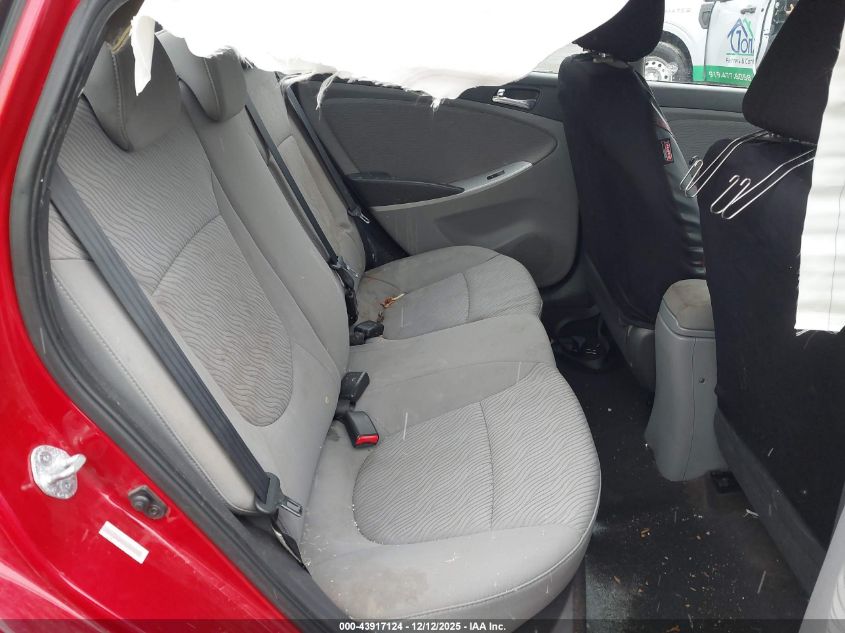 2013 Hyundai Accent Gls VIN: KMHCU4AEXDU341712 Lot: 43917124