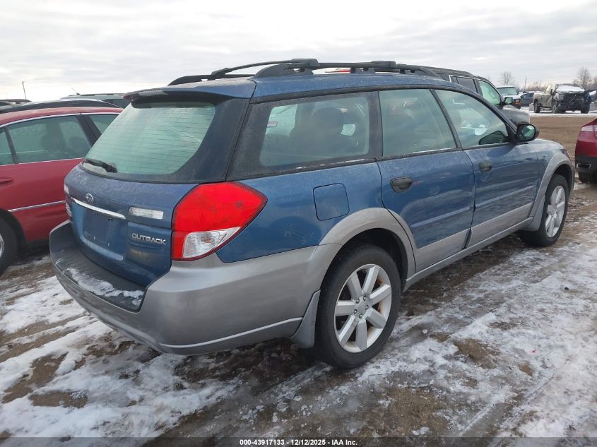 4S4BP61C097336201 2009 SUBARU OUTBACK photo no. 4