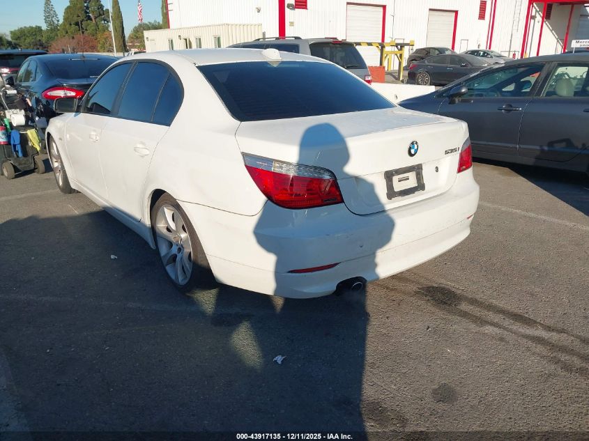 2008 BMW 535I VIN: WBANW13578CZ77399 Lot: 43917135