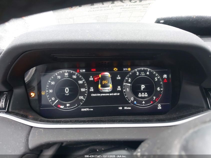 2020 Land Rover Range Rover Evoque Se VIN: SALZP2FX2LH078250 Lot: 43917147