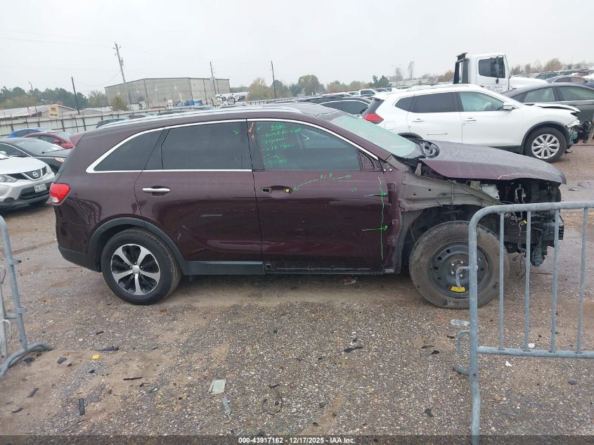 2016 Kia Sorento 2.0T Ex VIN: 5XYPH4A19GG022475 Lot: 43917162