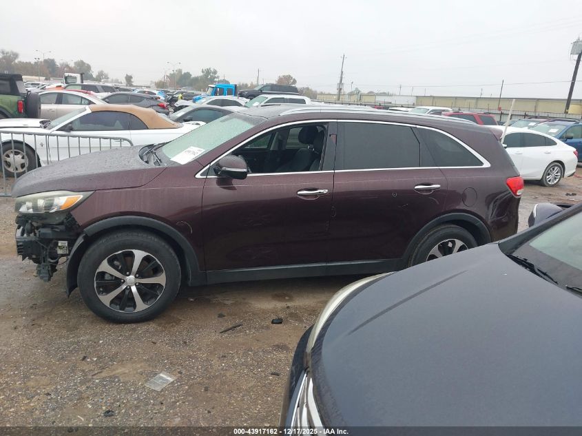 2016 Kia Sorento 2.0T Ex VIN: 5XYPH4A19GG022475 Lot: 43917162