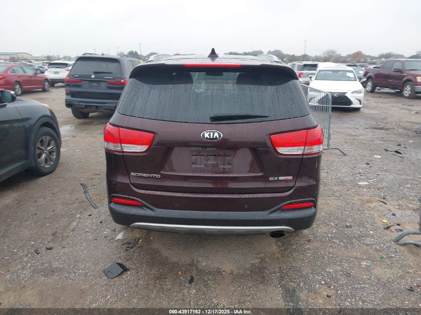 2016 Kia Sorento 2.0T Ex VIN: 5XYPH4A19GG022475 Lot: 43917162