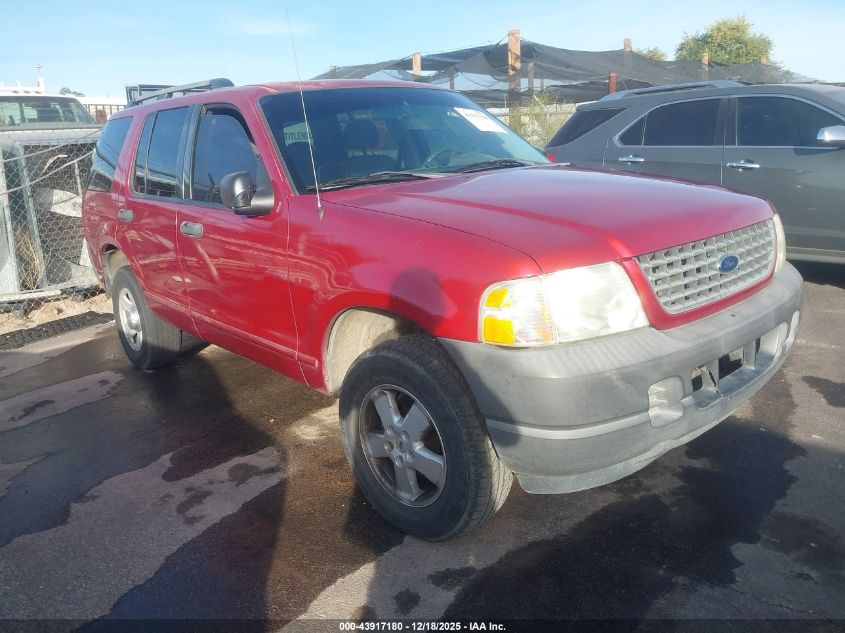 2003 Ford Explorer Xls VIN: 1FMZU62K43ZB23969 Lot: 43917180