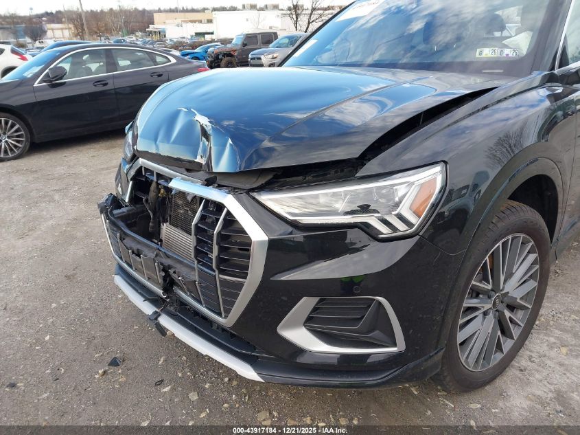 2022 Audi Q3 Premium Plus 40 Tfsi Quattro Tiptronic VIN: WA1BUCF3XN1014662 Lot: 43917184