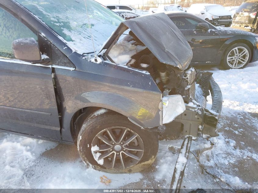 2017 Dodge Grand Caravan Sxt VIN: 2C4RDGCG9HR573624 Lot: 43917202