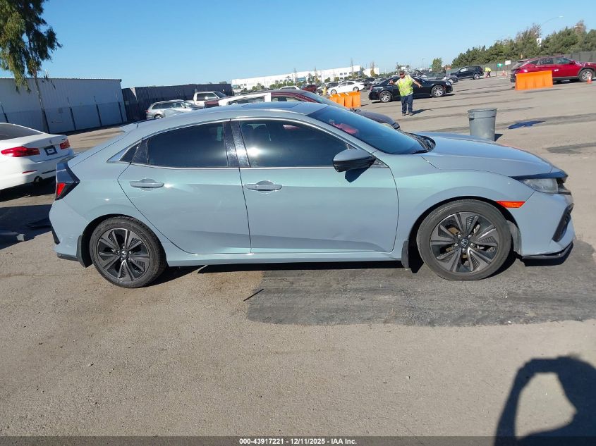 2017 Honda Civic Ex VIN: SHHFK7H52HU231930 Lot: 43917221