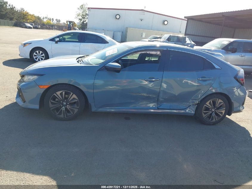 2017 Honda Civic Ex VIN: SHHFK7H52HU231930 Lot: 43917221