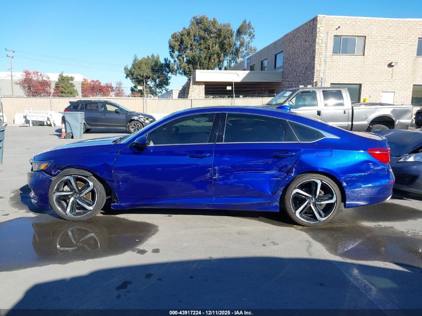 2018 Honda Accord Sport VIN: 1HGCV1F33JA193750 Lot: 43917224