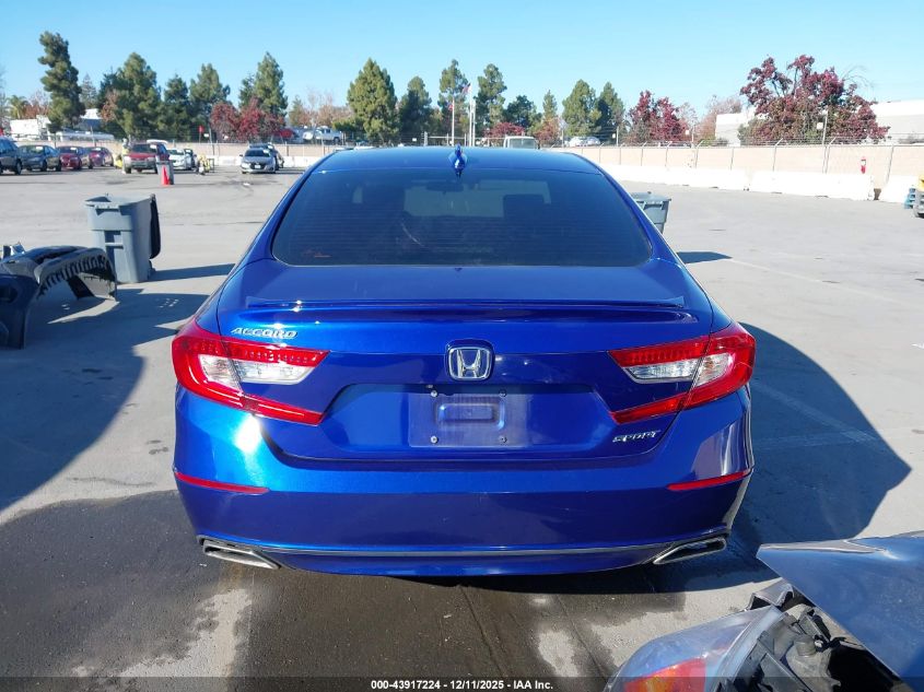 2018 Honda Accord Sport VIN: 1HGCV1F33JA193750 Lot: 43917224