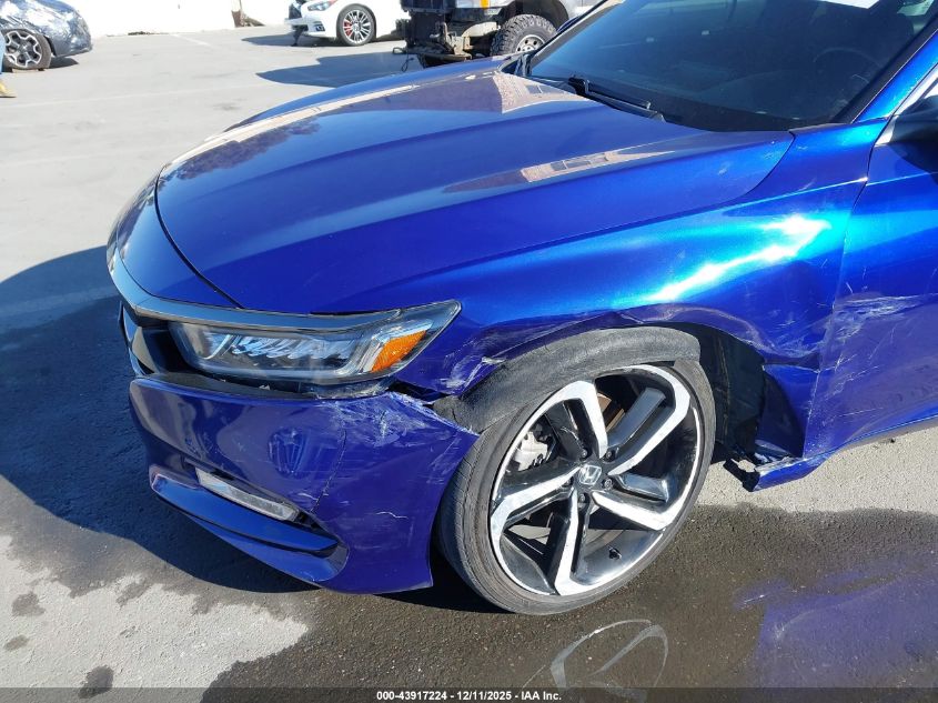 2018 Honda Accord Sport VIN: 1HGCV1F33JA193750 Lot: 43917224