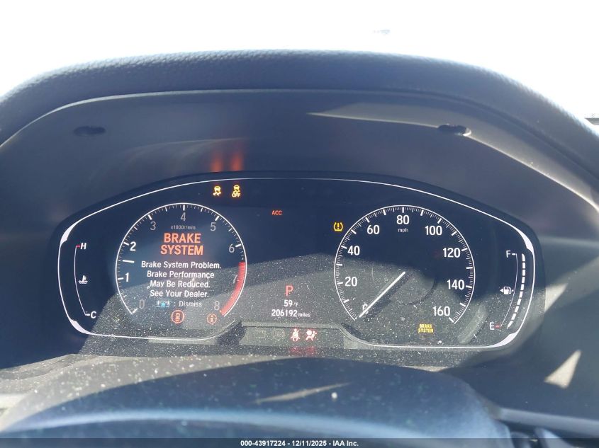 2018 Honda Accord Sport VIN: 1HGCV1F33JA193750 Lot: 43917224