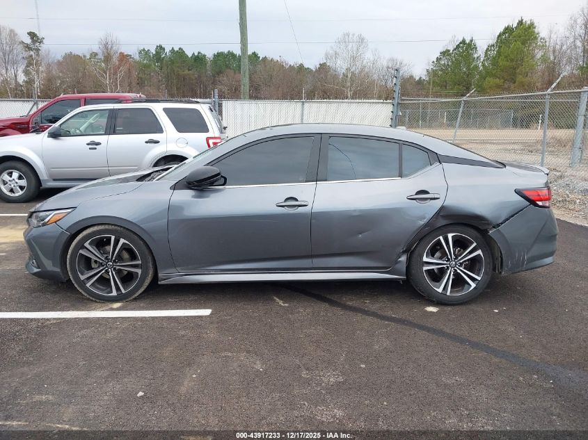 2021 Nissan Sentra Sr Xtronic Cvt VIN: 3N1AB8DV3MY201926 Lot: 43917233