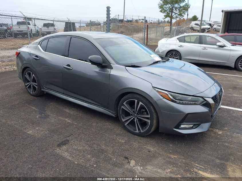 2021 Nissan Sentra Sr Xtronic Cvt VIN: 3N1AB8DV3MY201926 Lot: 43917233