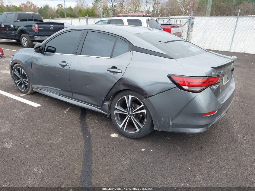 2021 Nissan Sentra Sr Xtronic Cvt VIN: 3N1AB8DV3MY201926 Lot: 43917233