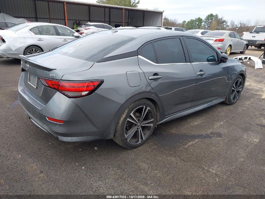 2021 Nissan Sentra Sr Xtronic Cvt VIN: 3N1AB8DV3MY201926 Lot: 43917233