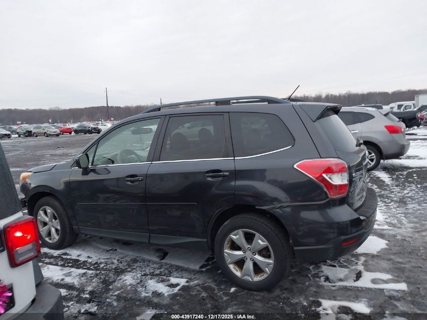 2014 Subaru Forester 2.5I Limited VIN: JF2SJAHC2EH555990 Lot: 43917240