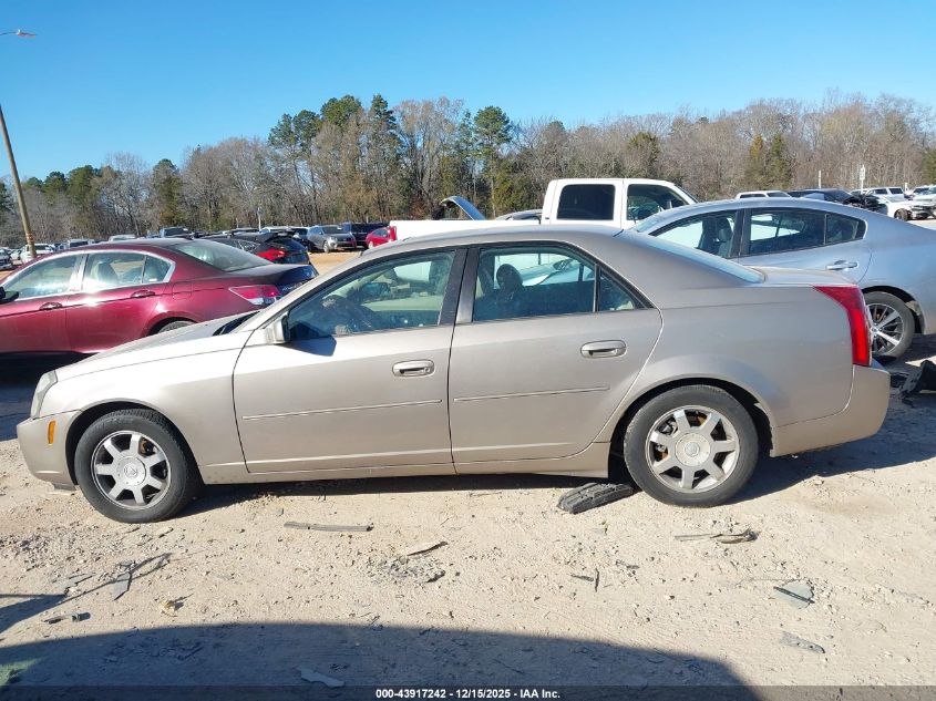 2004 Cadillac Cts Standard VIN: 1G6DM577840106758 Lot: 43917242