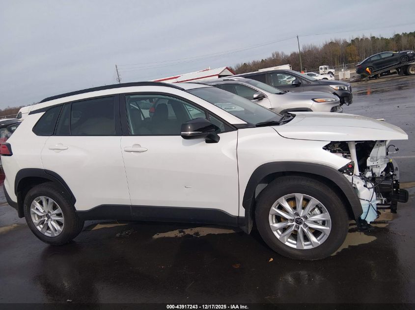 2025 Toyota Corolla Cross Le VIN: 7MUCAAAG7SV144971 Lot: 43917243
