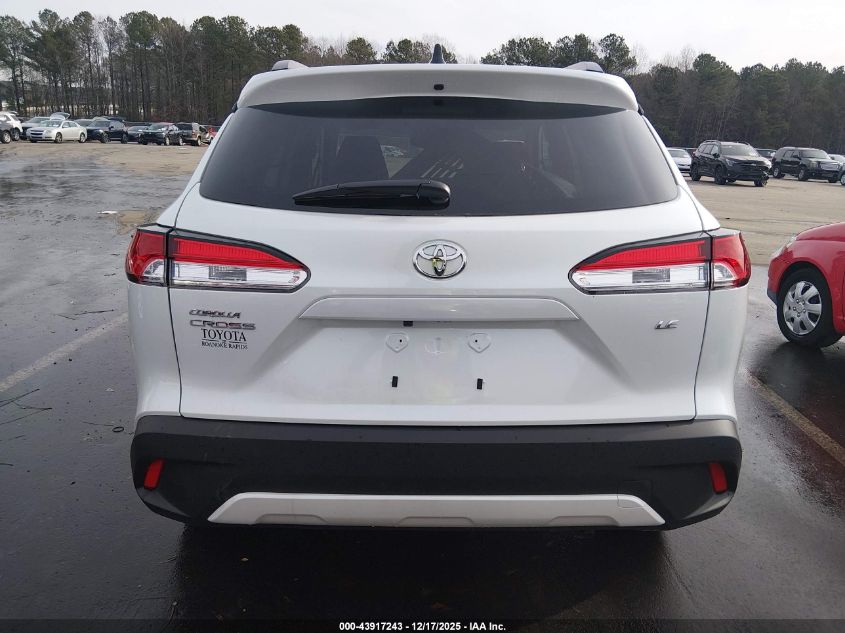 2025 Toyota Corolla Cross Le VIN: 7MUCAAAG7SV144971 Lot: 43917243