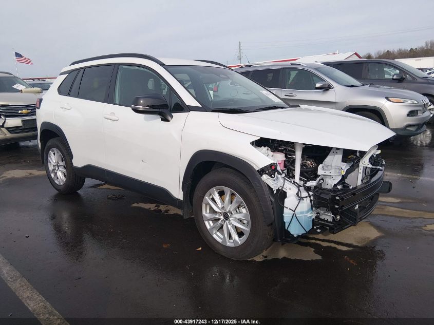 2025 Toyota Corolla Cross Le VIN: 7MUCAAAG7SV144971 Lot: 43917243